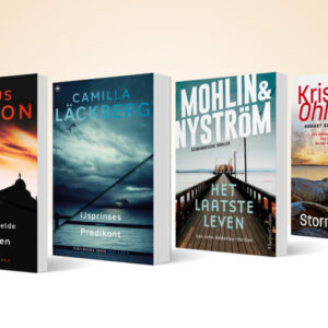 Boekenpakket – Scandinavische Thrillers – 4 topauteurs