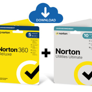 Norton 360 Deluxe incl. gratis Norton Utilities Ultimate